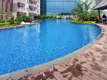 restful and comfy studio podomoro city deli medan apartment