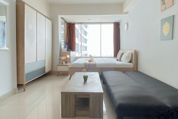 cozy and best deal studio at grand kamala lagoon apartment