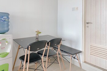 cozy and best deal studio at grand kamala lagoon apartment