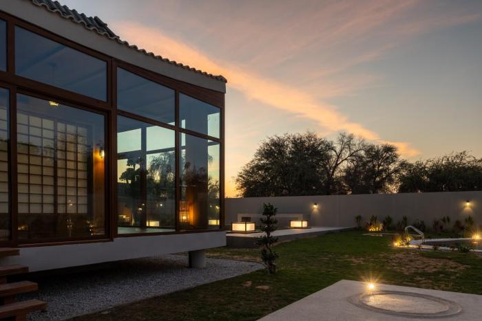 the japanese house by bridge retreats