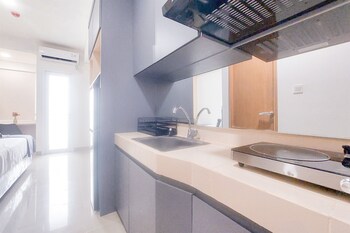 minimalist and homey studio apartment at b residence