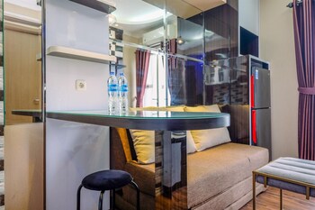 strategic and comfortable 2br at podomoro golf view apartment