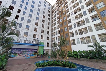 brand new and homey studio at tamansari skylounge makassar apartment