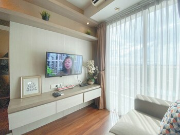 the bohemian 2br at tamansari la grande apartment