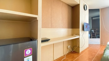 cozy and minimalist studio apartment mangga dua