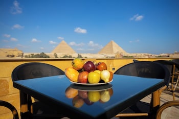 pyramids land view