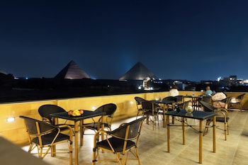 pyramids land view