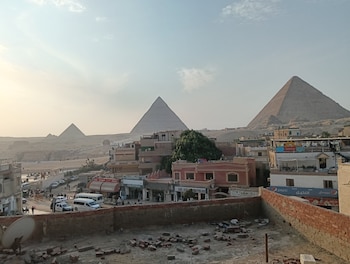 pyramids top view