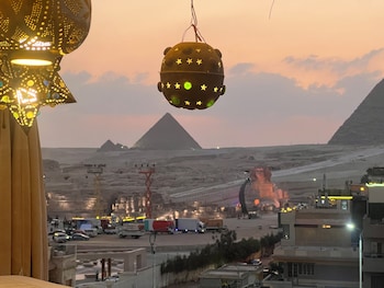 pyramids top view