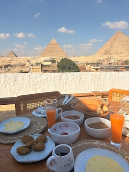 pyramids top view