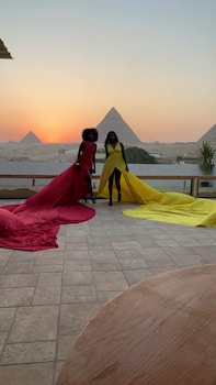 pyramids top view