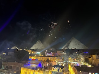 pyramids top view