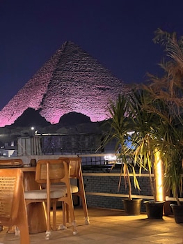pyramids top view