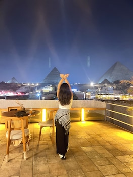 pyramids top view
