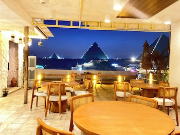 pyramids top view
