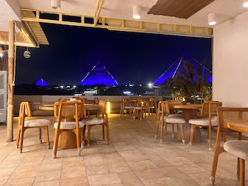 pyramids top view