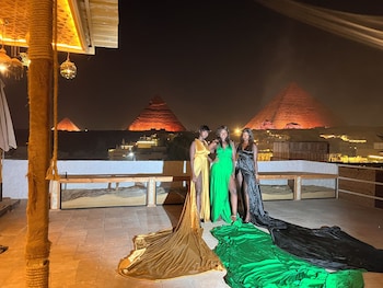 pyramids top view