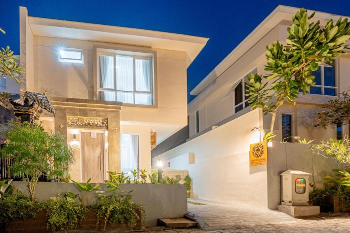 mandala hill private pool villa estate nusa dua