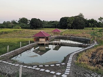 tres marias farmhouse with pool