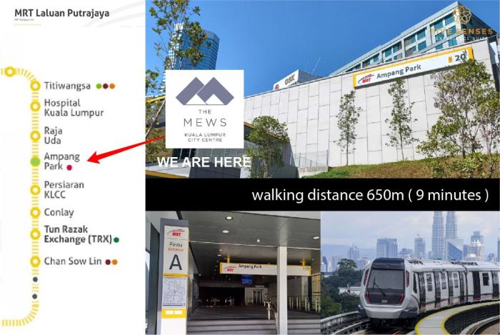 the mews klcc by five senses