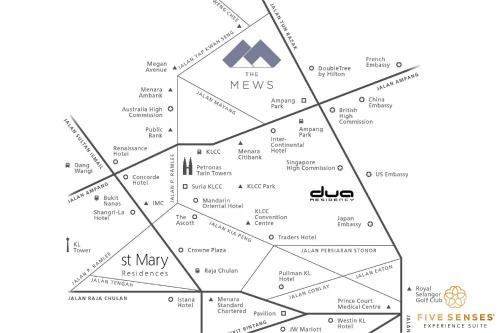 the mews klcc by five senses