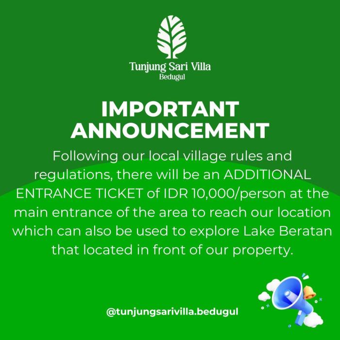 tunjung sari villa bedugul