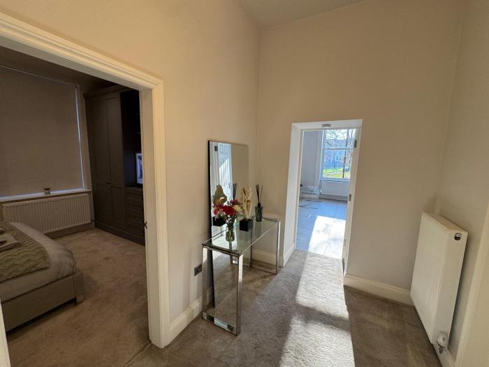 full apartment with secure parking great views