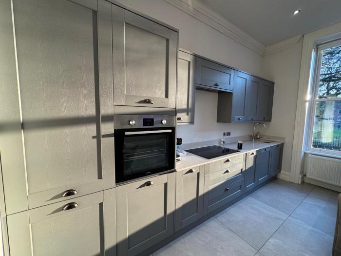 full apartment with secure parking great views