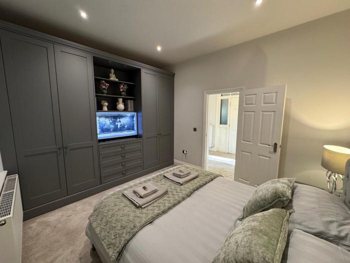 full apartment with secure parking great views