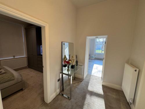 full apartment with secure parking great views