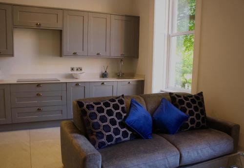 full apartment with secure parking great views