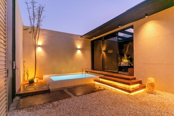 portal chalets with private pool al arid