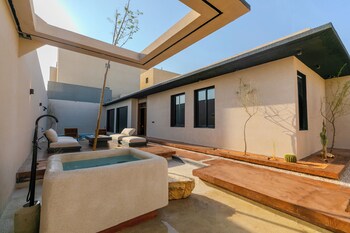 portal chalets with private pool al arid