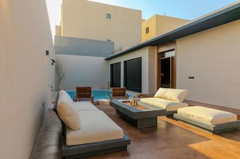 portal chalets with private pool al arid