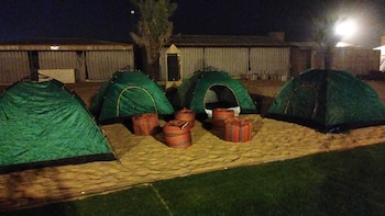 luxury premium desert camp deluxe room