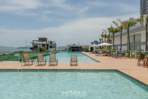seafront condominium with pool shc