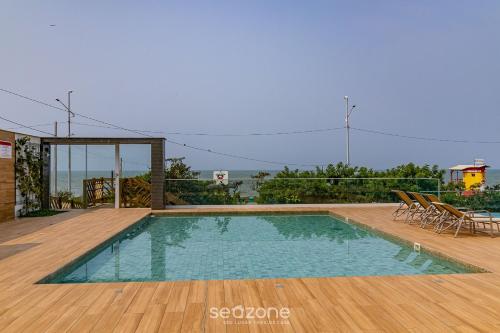 seafront condominium with pool shc