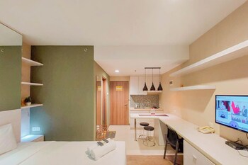 good and homey studio at student park yogyakarta apartment