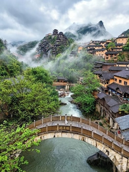 wangxian valley qingchuanxingguan wangxian valley scenic area