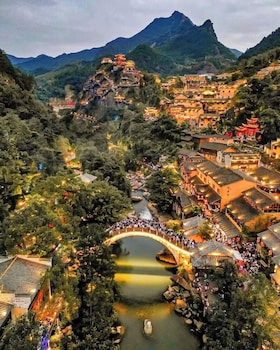 wangxian valley qingchuanxingguan wangxian valley scenic area