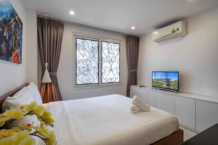 otis apartment 33 tran ke xuong rooftop view