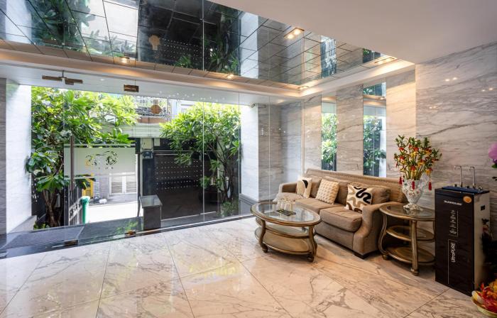 otis apartment 33 tran ke xuong rooftop view