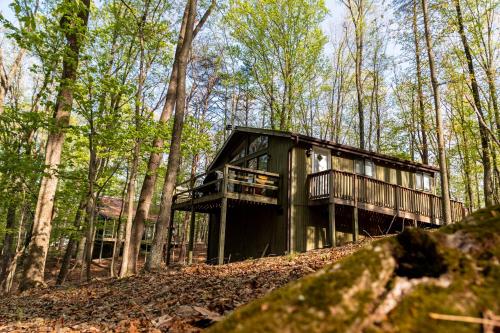 2 bedroom cabin hot tub fireplace ps5