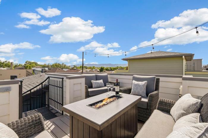 decked out sunset views fire pit and fenced yard