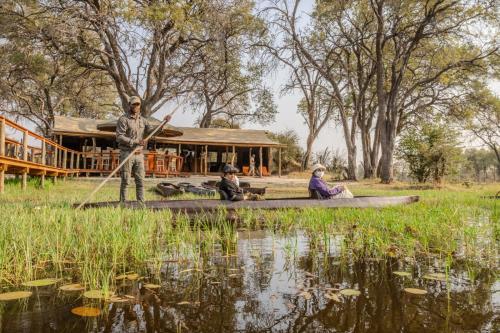 khwai mokoro safaris and campsites