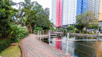 Best 2Br Green Pramuka City Apartment Near Shopping Center,,2 star