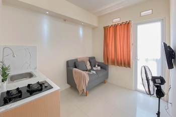 Best 2Br Green Pramuka City Apartment Near Shopping Center,,2 star