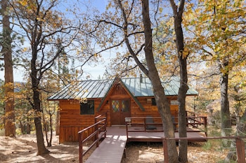 a woodsy mountain retreat