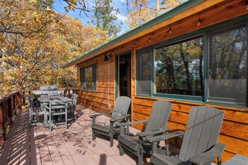a woodsy mountain retreat