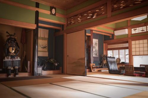 samurai house see in movies near hikosan